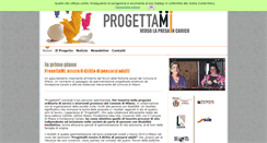 Desktop Screenshot of progettami.it